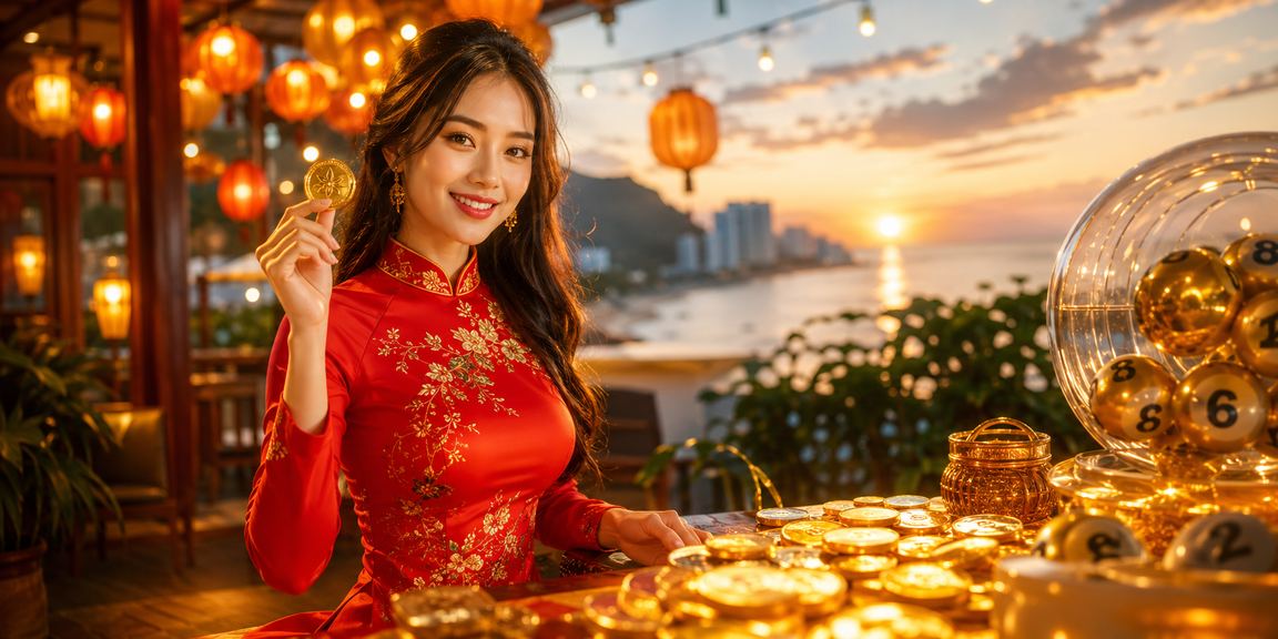 Bối cảnh Hội An gợi ý nhóm xổ số và quay số cho người dùng lv3